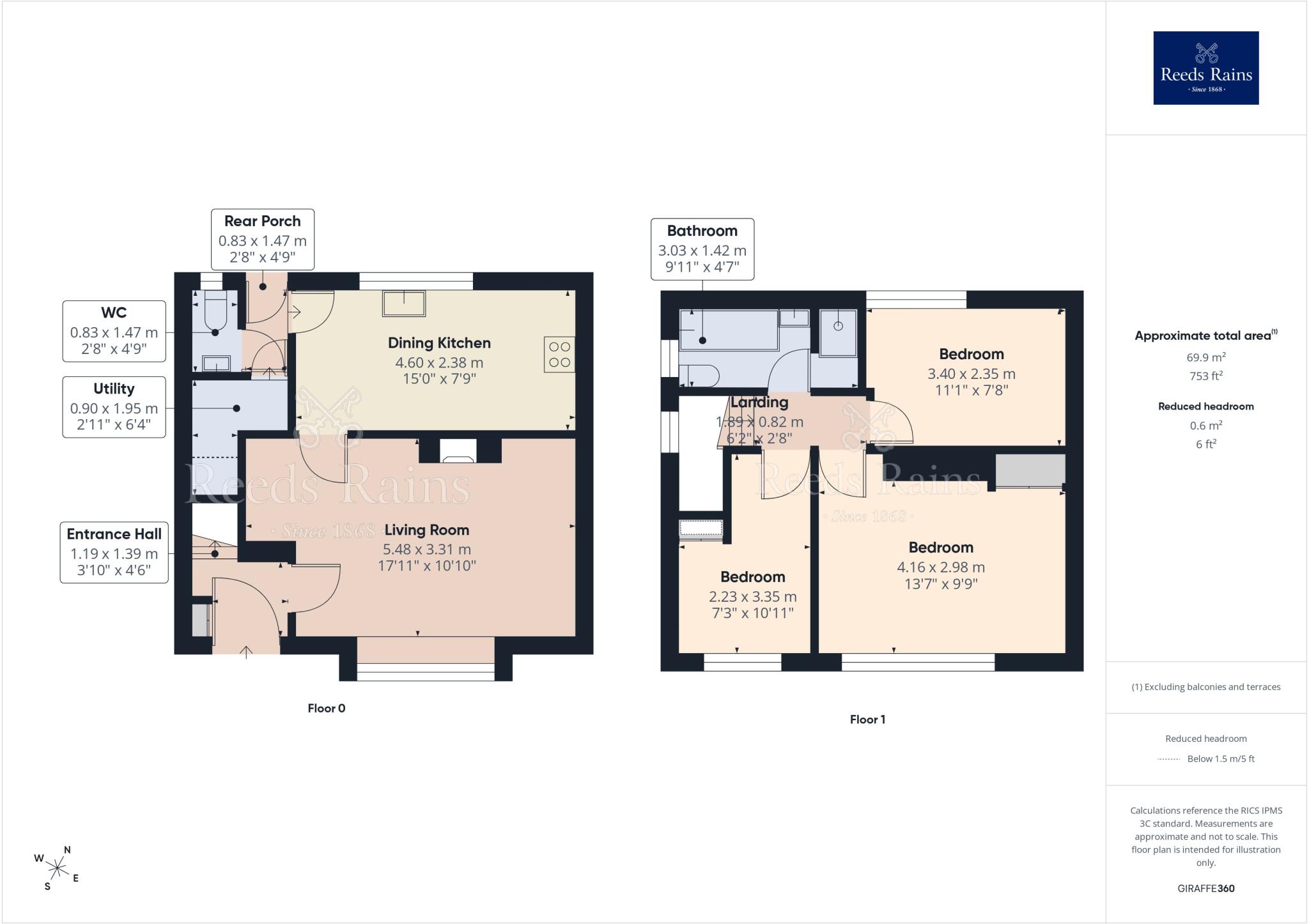 3, Chadwick Terrace, Macclesfield, Cheshire, SK10 floorplan