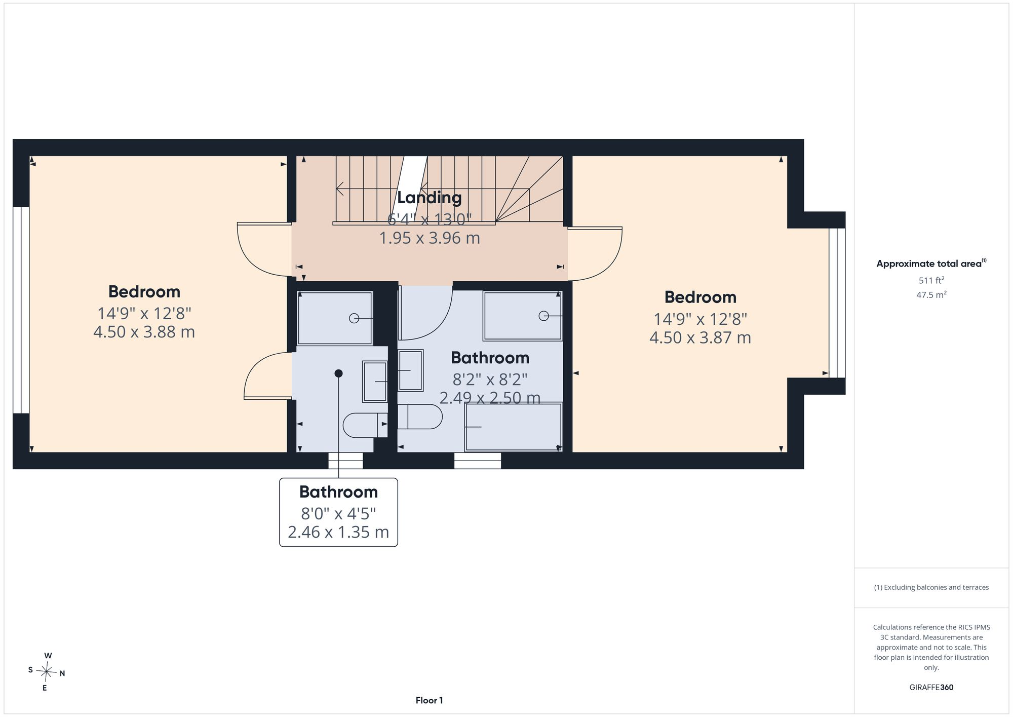 Rhoden Road, Leyland, PR26 floorplan