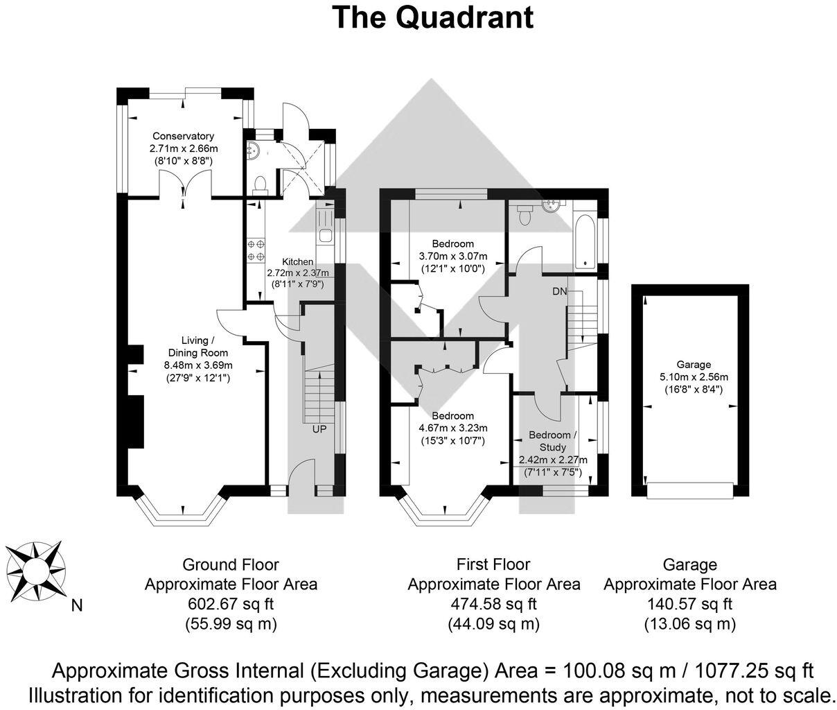 The Quadrant, Hassocks, BN6 8BP floorplan