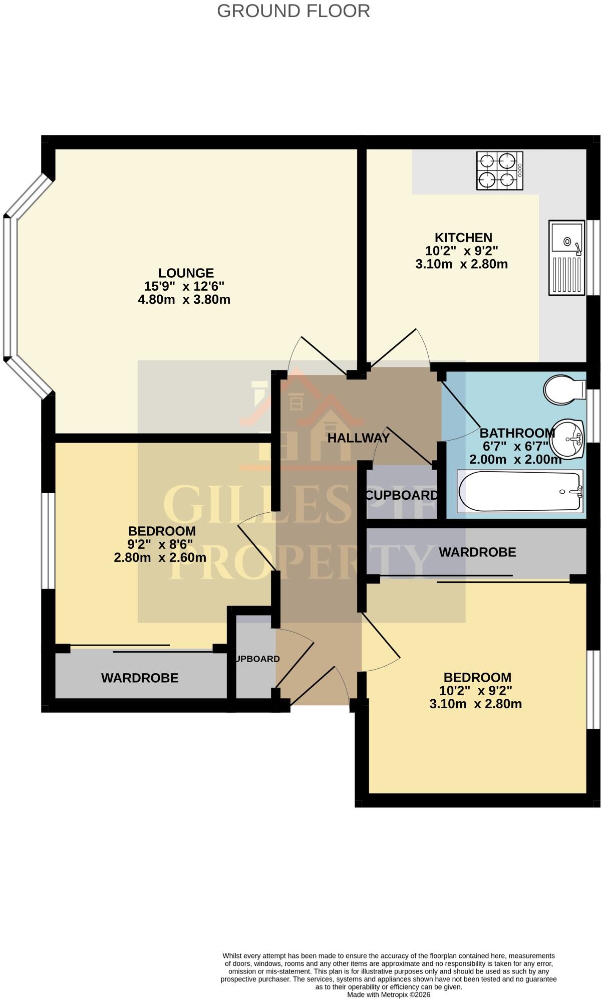 22 Dundee Court, New Carron, Falkirk, Stirlingshire, FK2 7SL floorplan