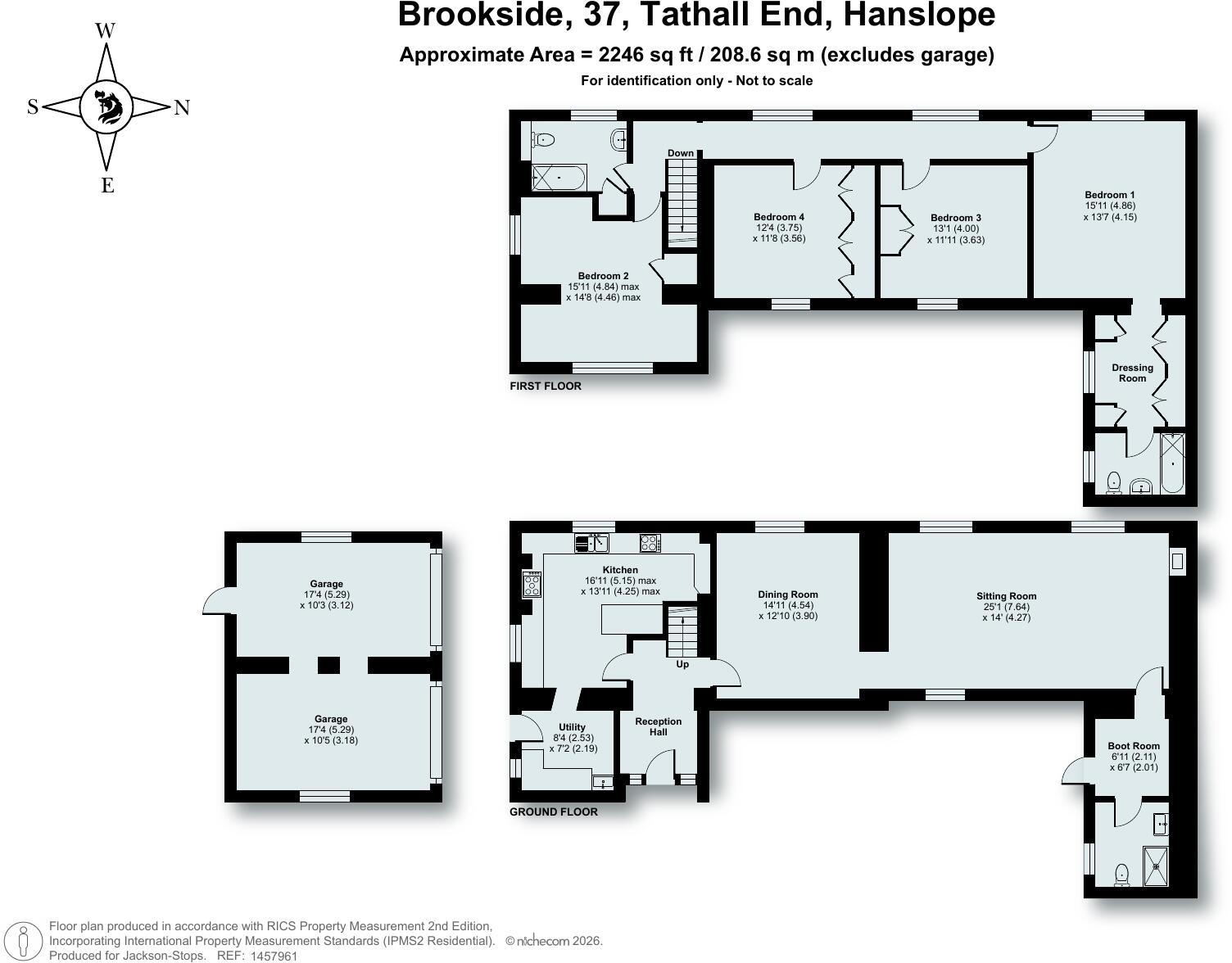 Tathall End, Hanslope, Buckinghamshire, MK19 floorplan