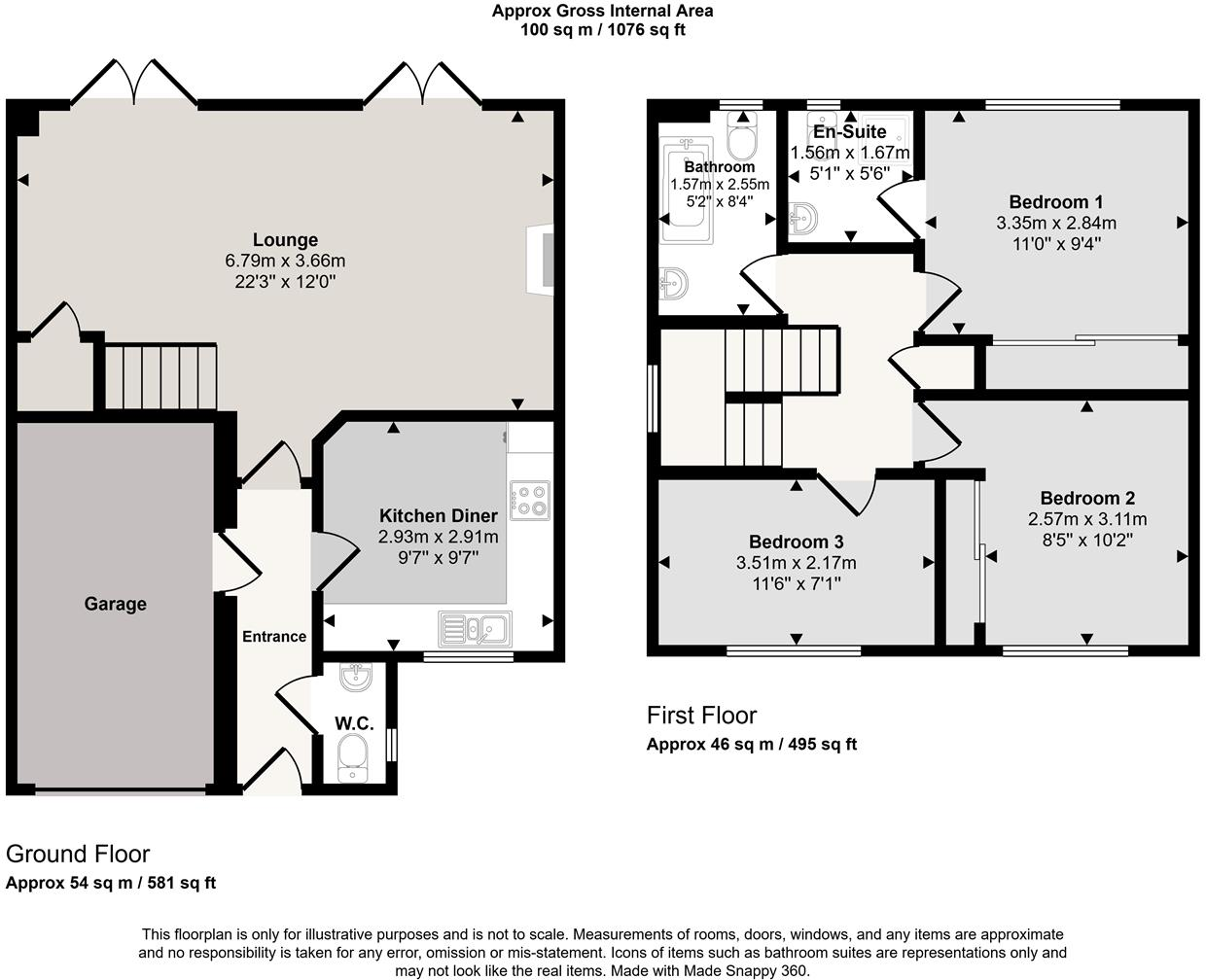 Home Farm Close, Ashington floorplan