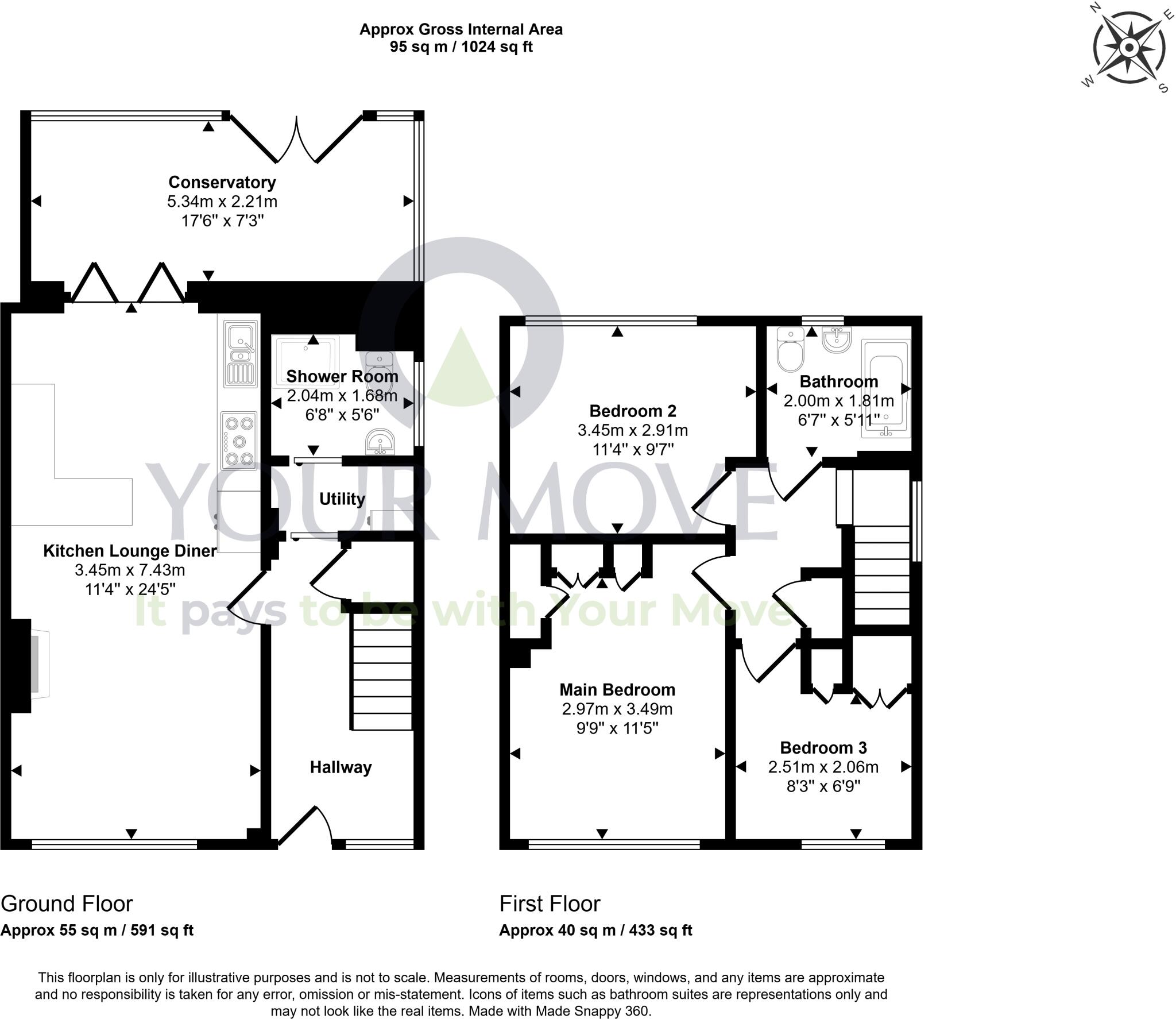Linburn Grove, Dunfermline, Fife, KY11 floorplan