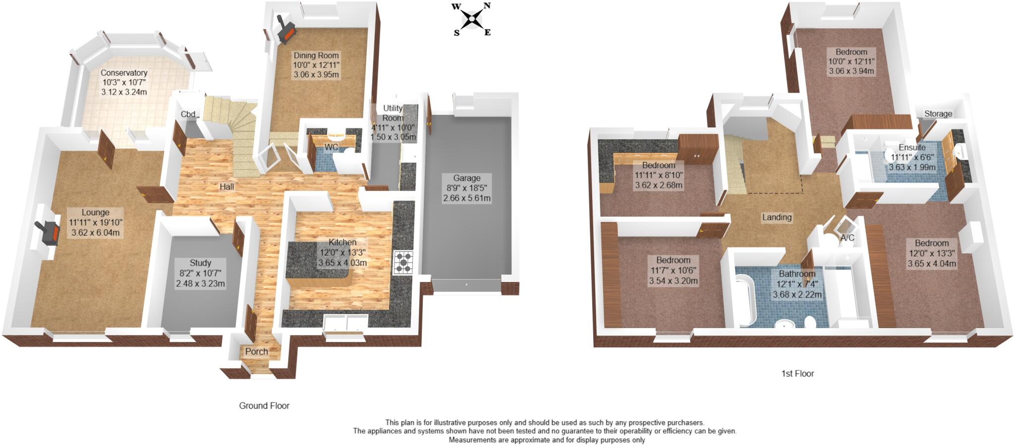 Leighton Beck Road, Slack Head, Milnthorpe, Cumbria, LA7 floorplan