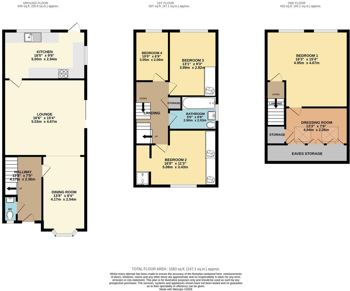 River Way, Loughton, IG10 floorplan