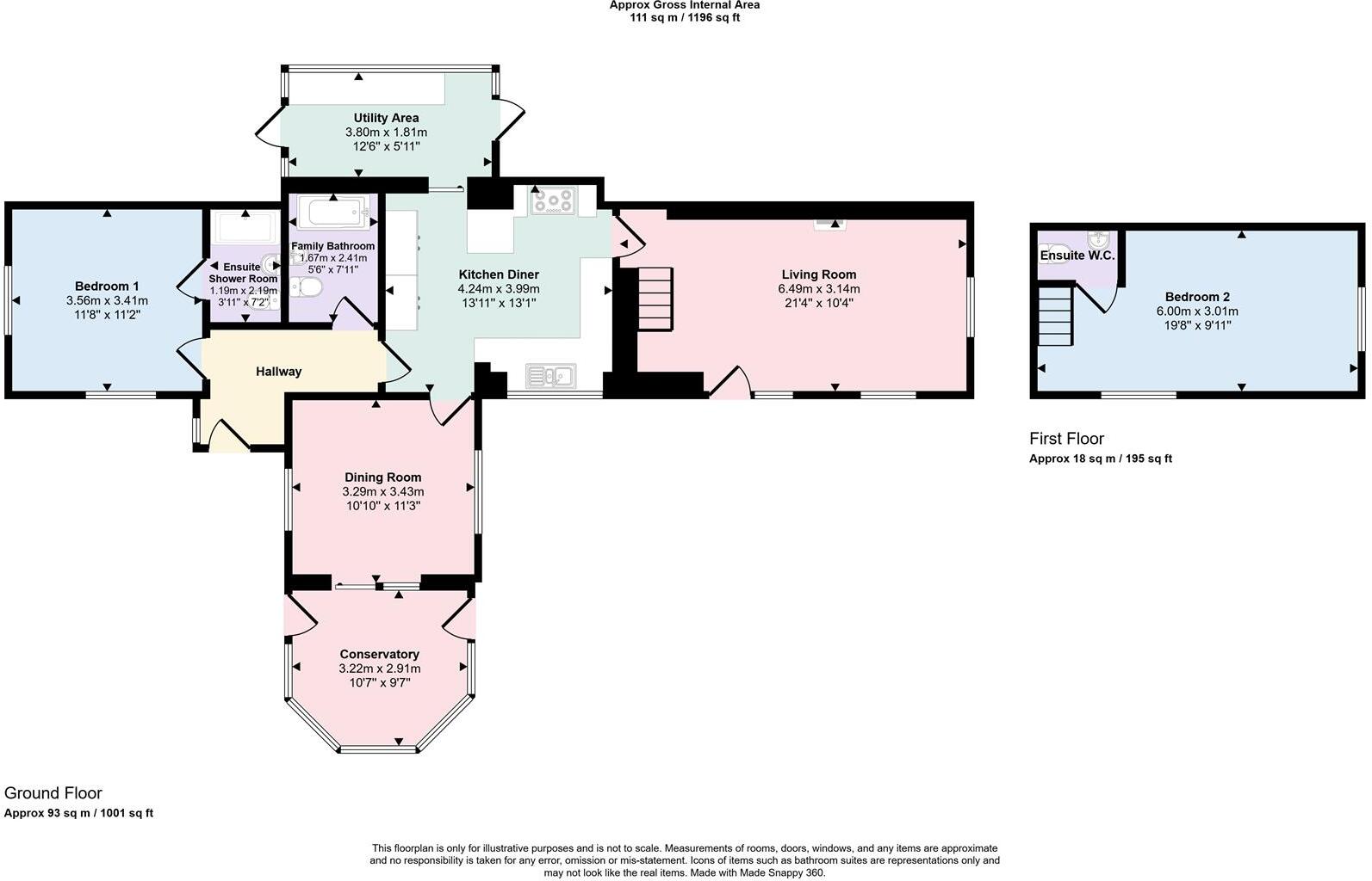 15, Corfton Bache, Craven Arms floorplan