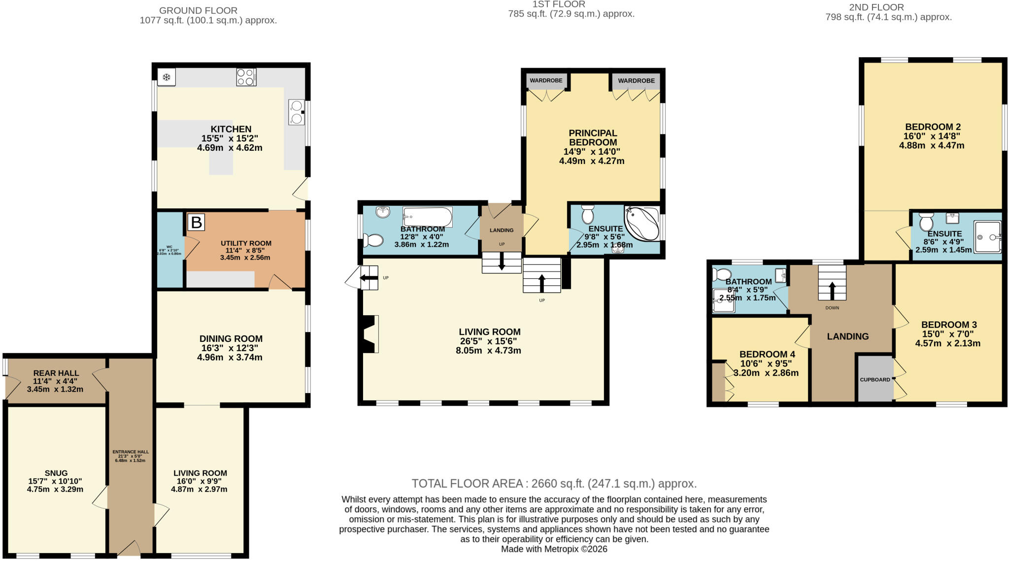 Les Chevaliers, St. Martins, Alderney floorplan