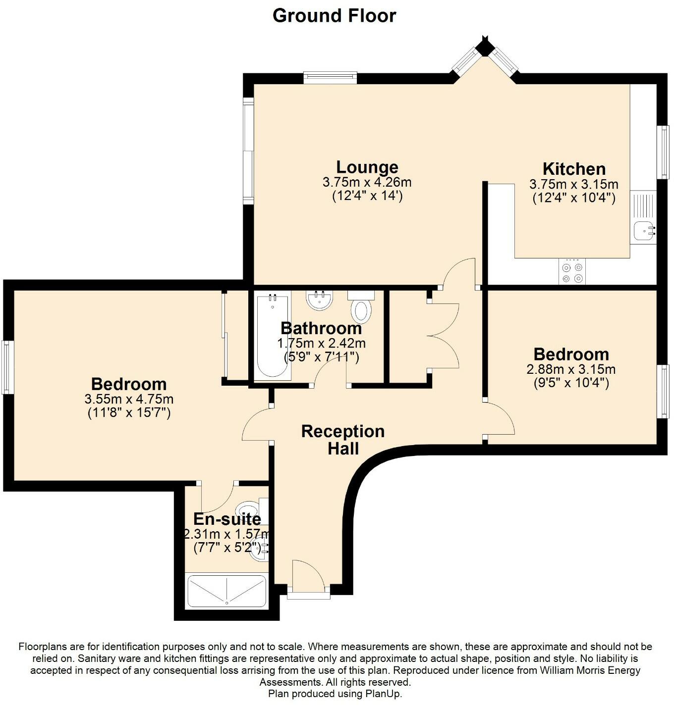 Station Road, LL31 floorplan