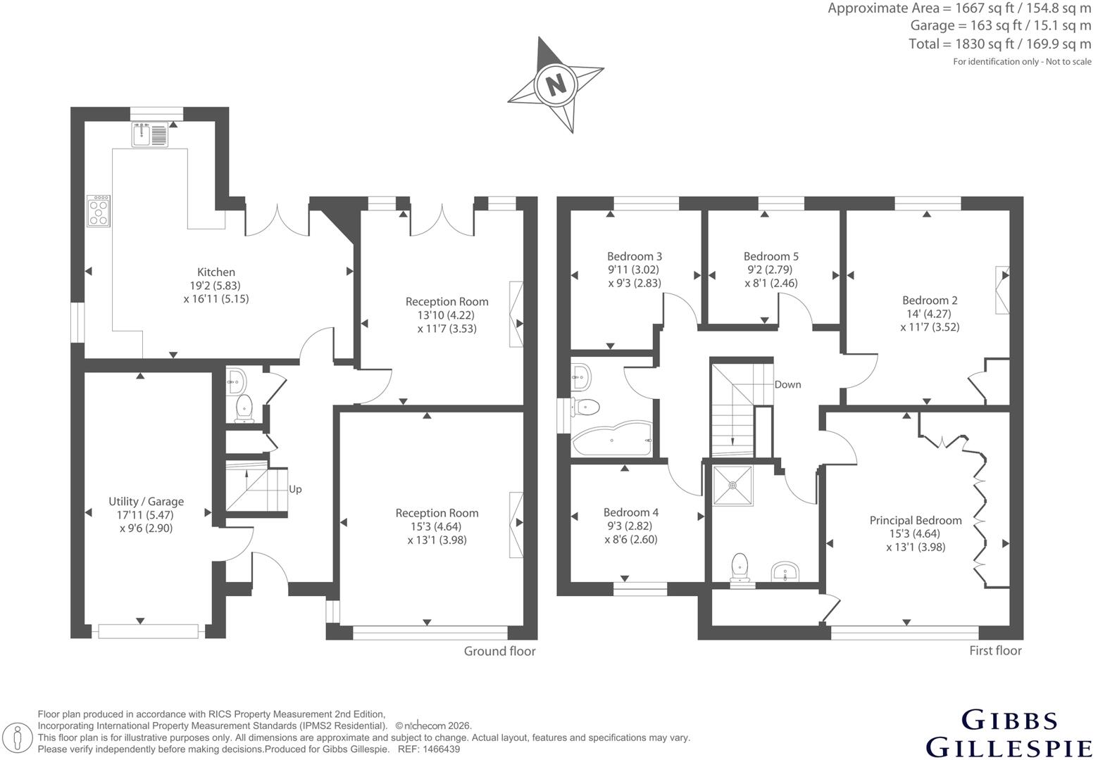 Grimsdyke Road, Pinner floorplan