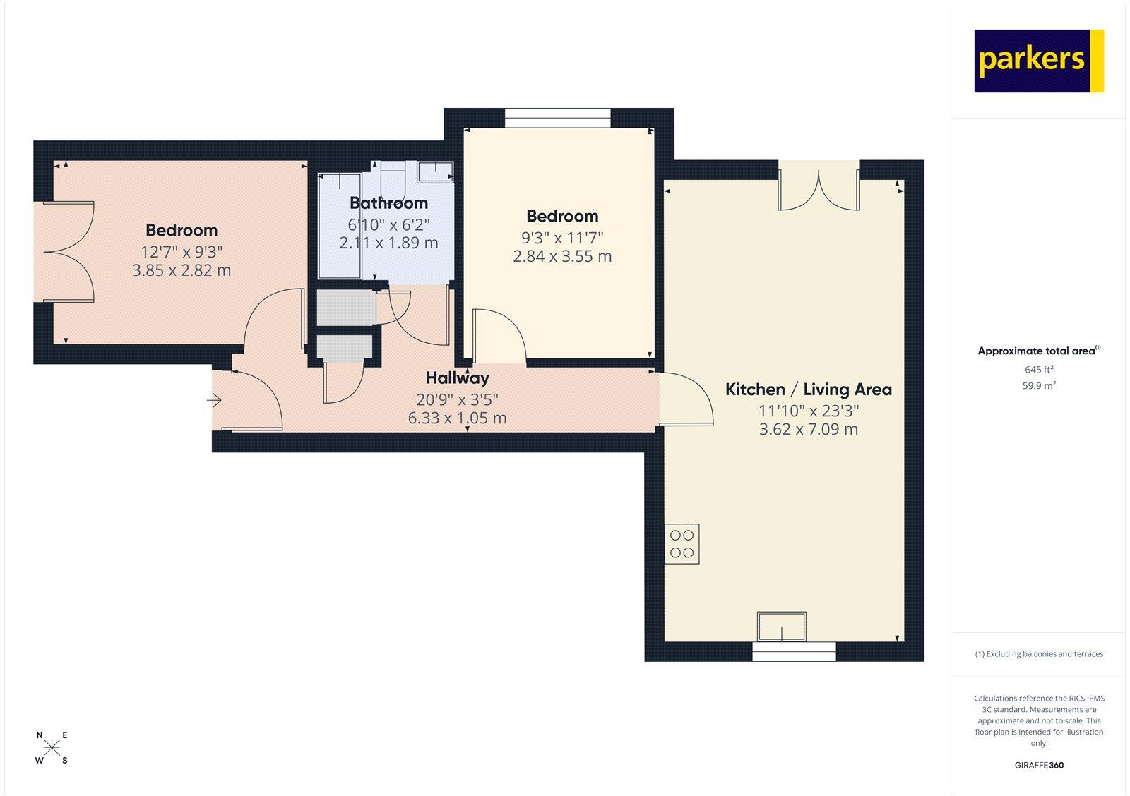 Appleby Walk, Spencers Wood, Reading, Berkshire, RG7 floorplan