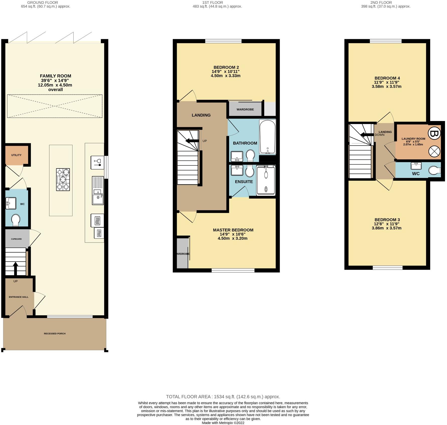 Barons Hall Lane, Fakenham, Norfolk, NR21 floorplan