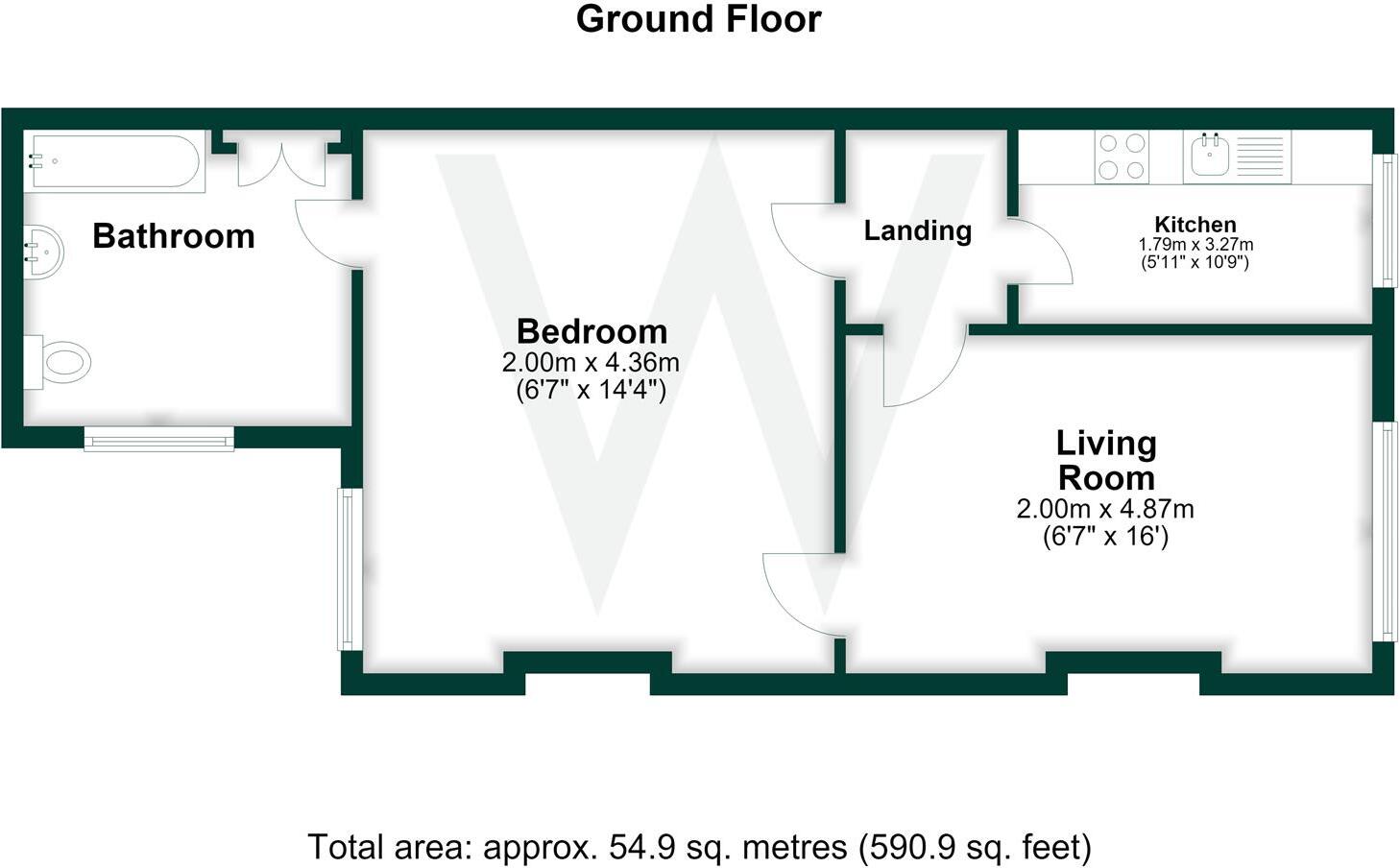 Nelson Road, Salisbury floorplan