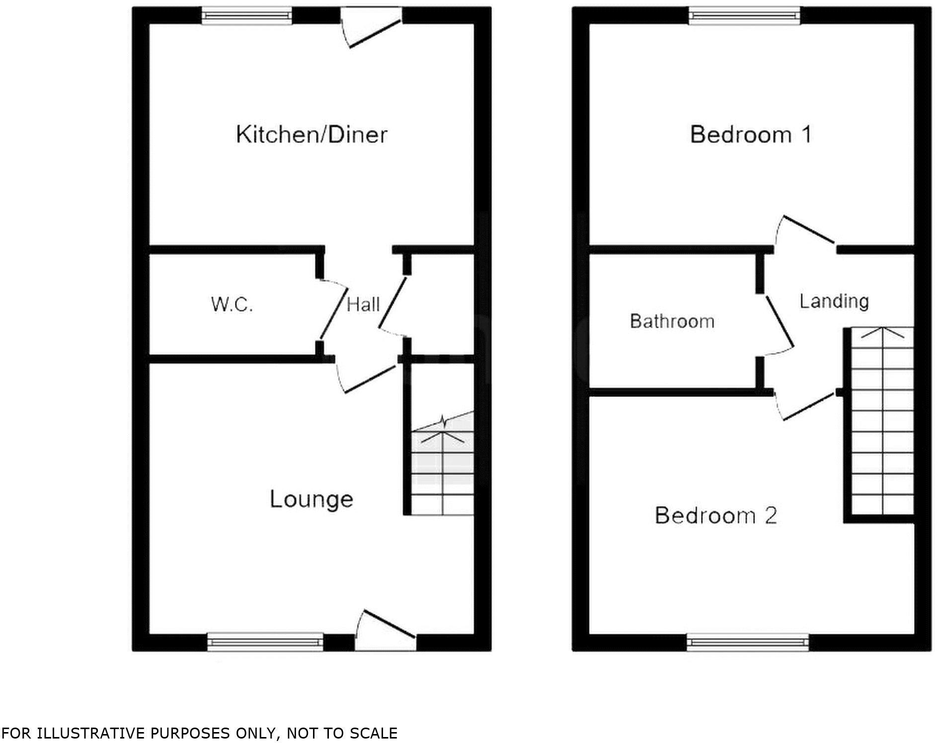 All Saints Lane, Kings Bromley floorplan