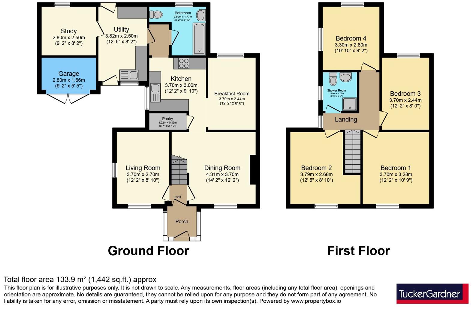 Haslingfield Road, Harston, Cambridge, Cambridgeshire, CB22 floorplan