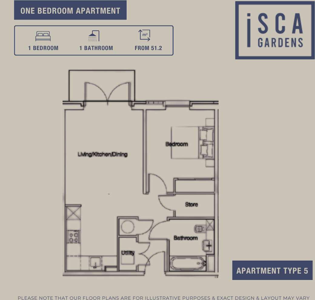 Isca Gardens, Vesta Boulevard, Exeter, Devon floorplan