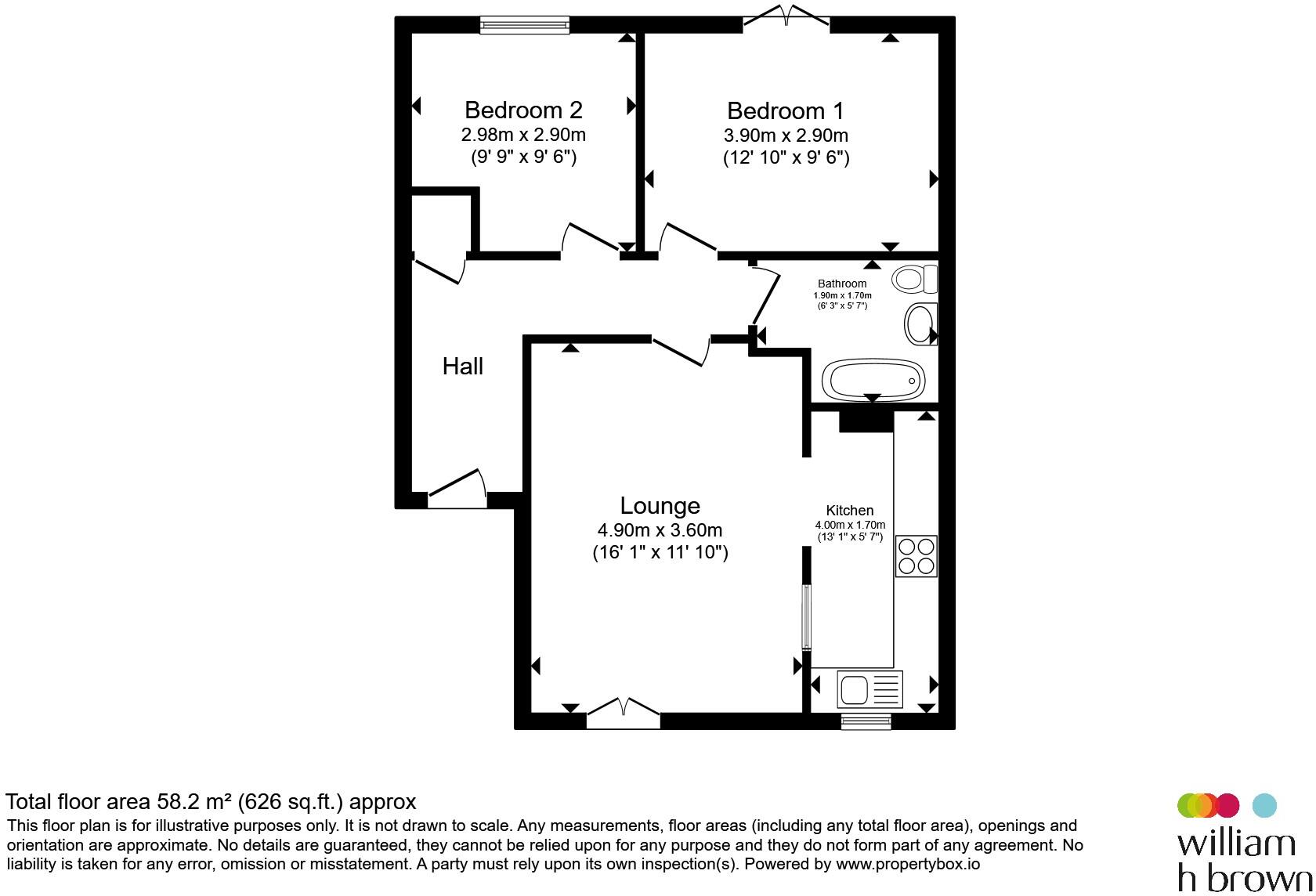 Mountbatten Road, Braintree floorplan