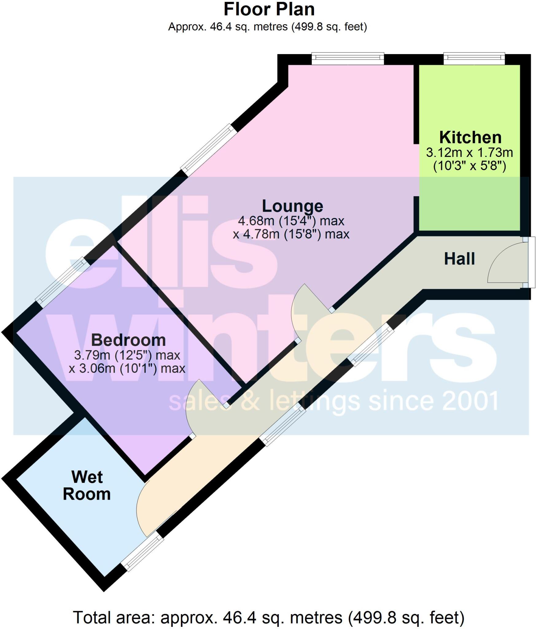 Hussars Court, March floorplan
