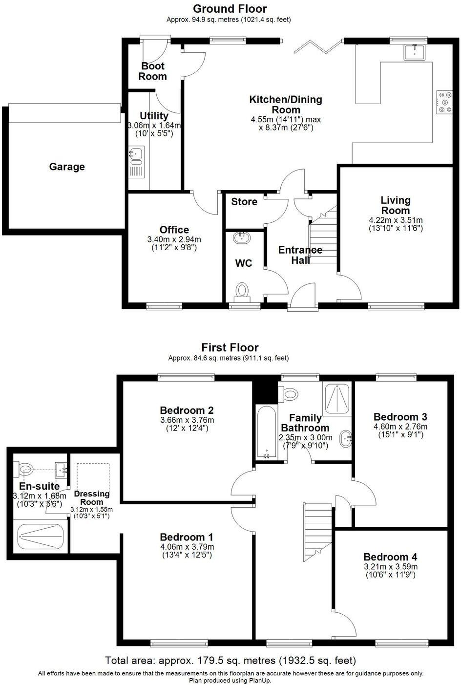 Sycamore Rise, Tugby, LE7 floorplan