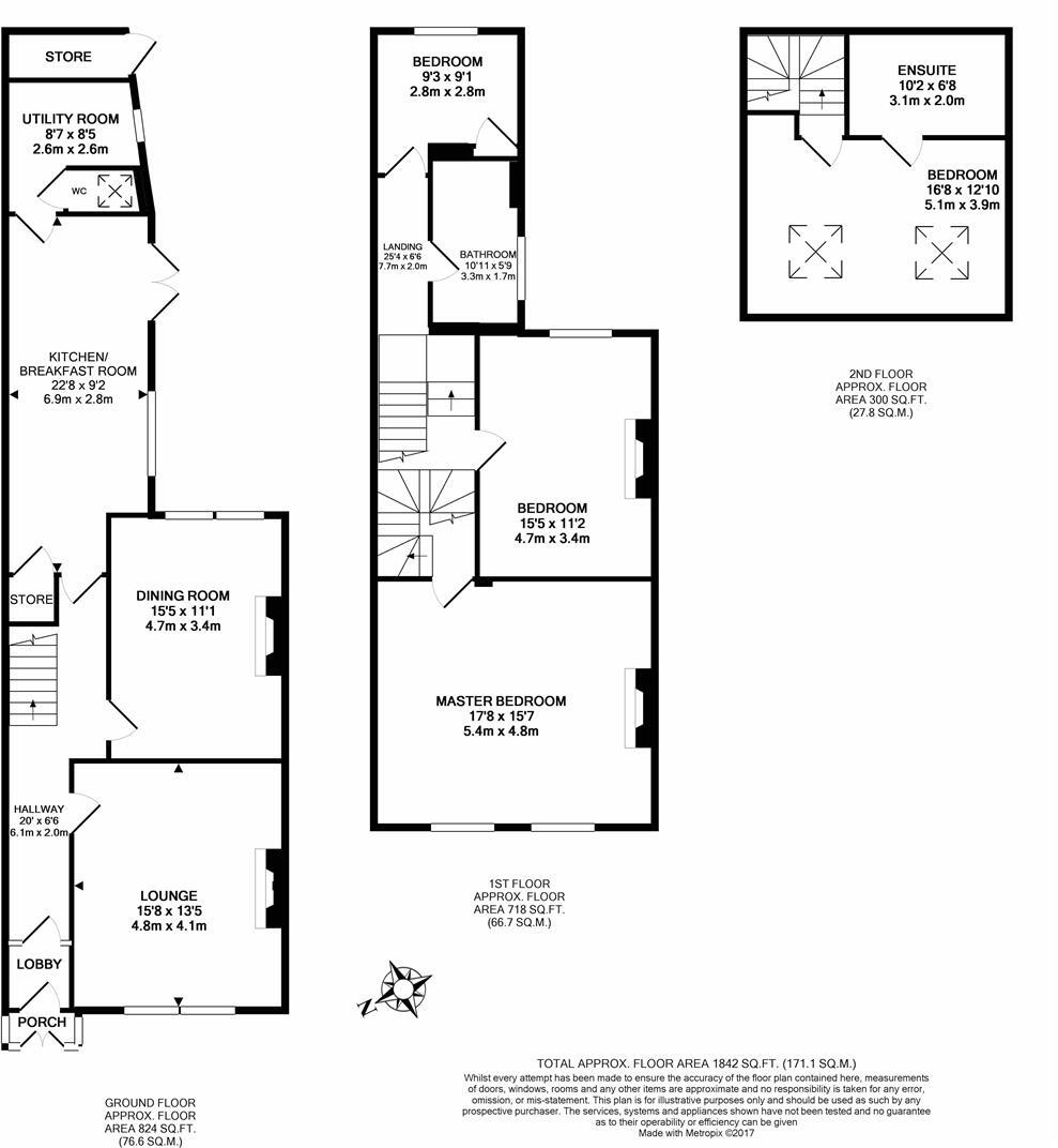 Windsor Terrace, South Gosforth, Newcastle upon Tyne floorplan