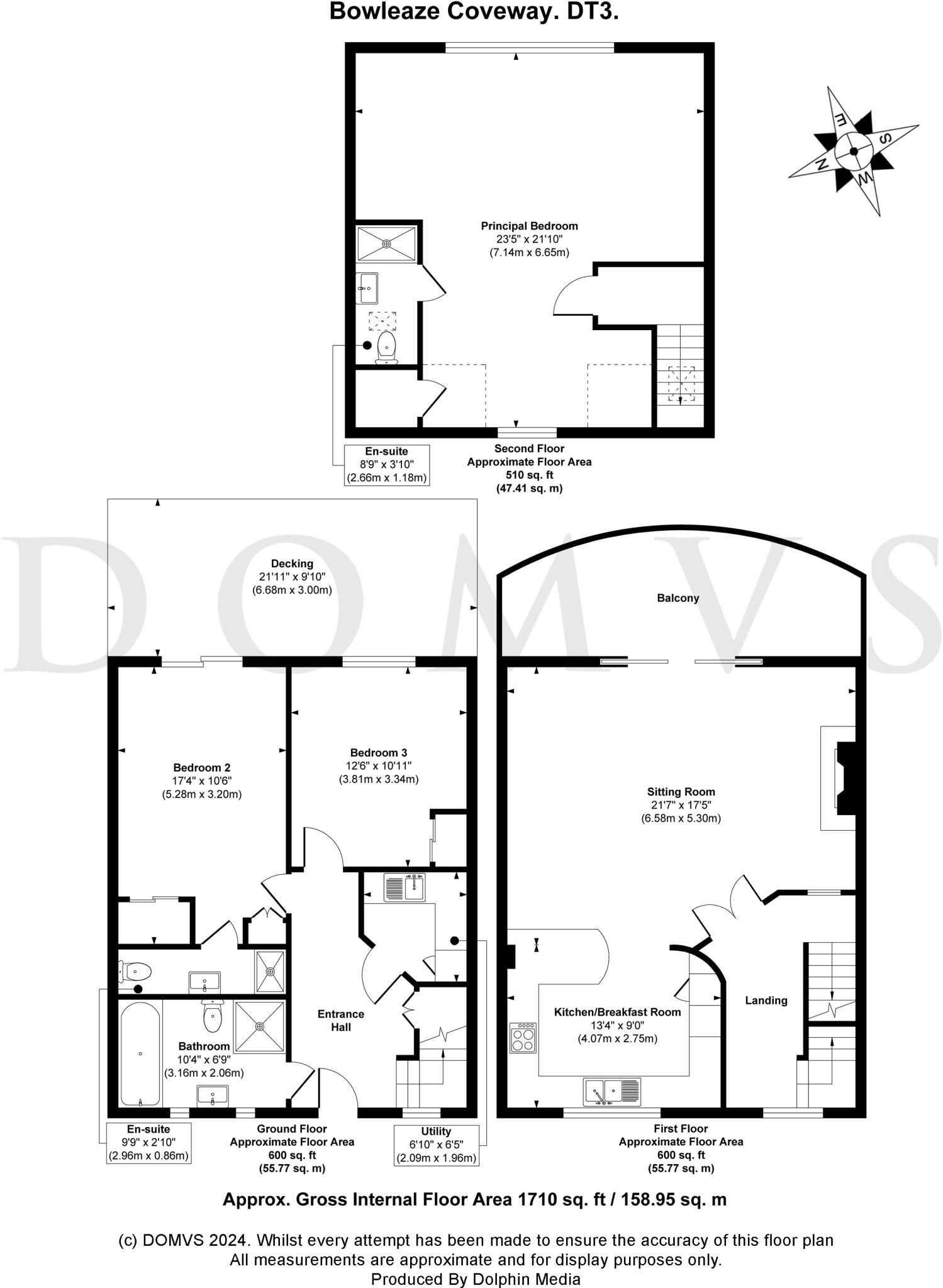 Preston, Weymouth, Dorset floorplan