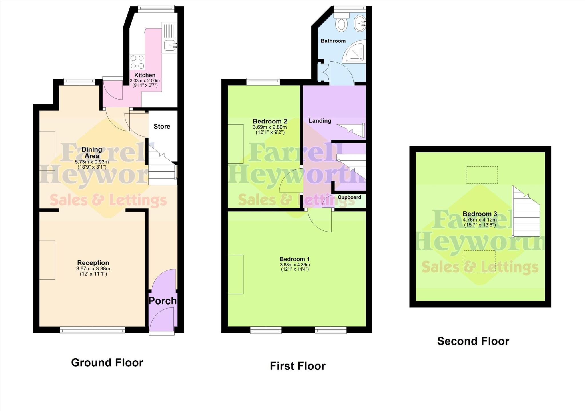 Westover Street, Morecambe floorplan