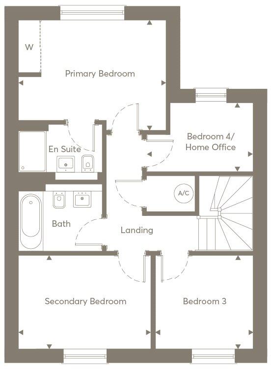 225 & 226 Ellenbrook, Stow Road, Moreton-in-Marsh, Gloucestershire, GL56 floorplan