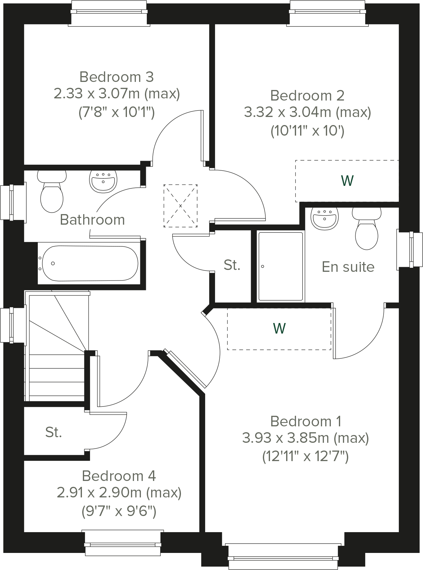 Newbyres Crescent,
Gorebridge,
Midlothian,
EH23 4US floorplan