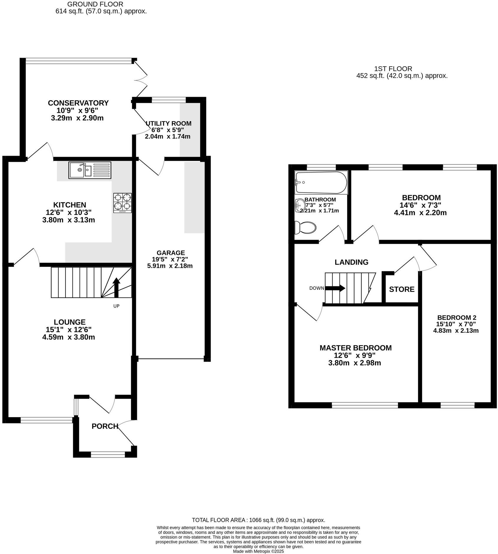 Kestrel Way, Burton-On-Trent, DE15 floorplan