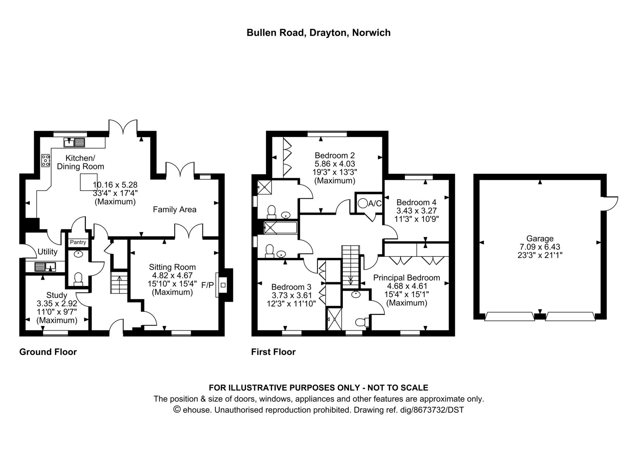 Bullen Road, Drayton, Norwich floorplan
