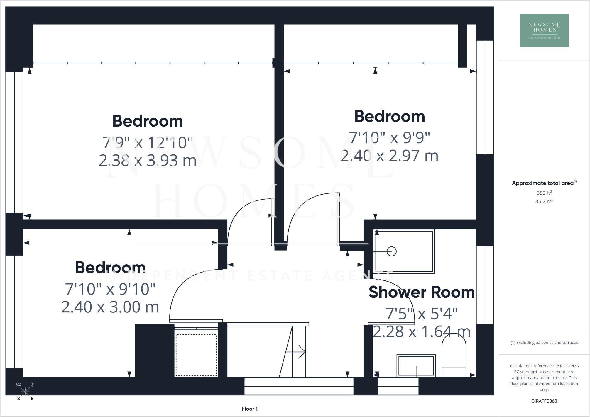 Ffordd Aelwyd, Carmel floorplan