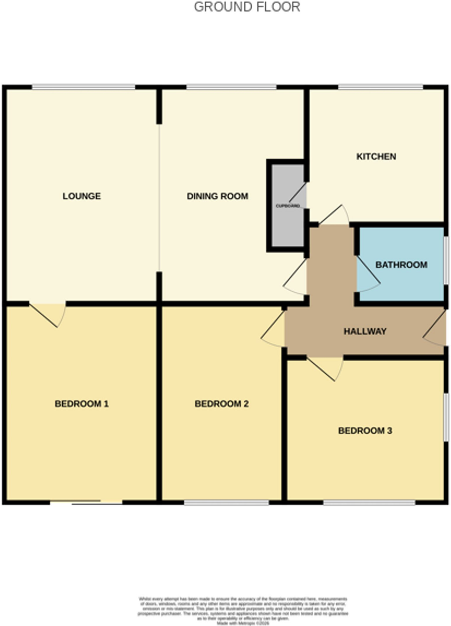 Kestrel Drive, Rossington, DN11 floorplan