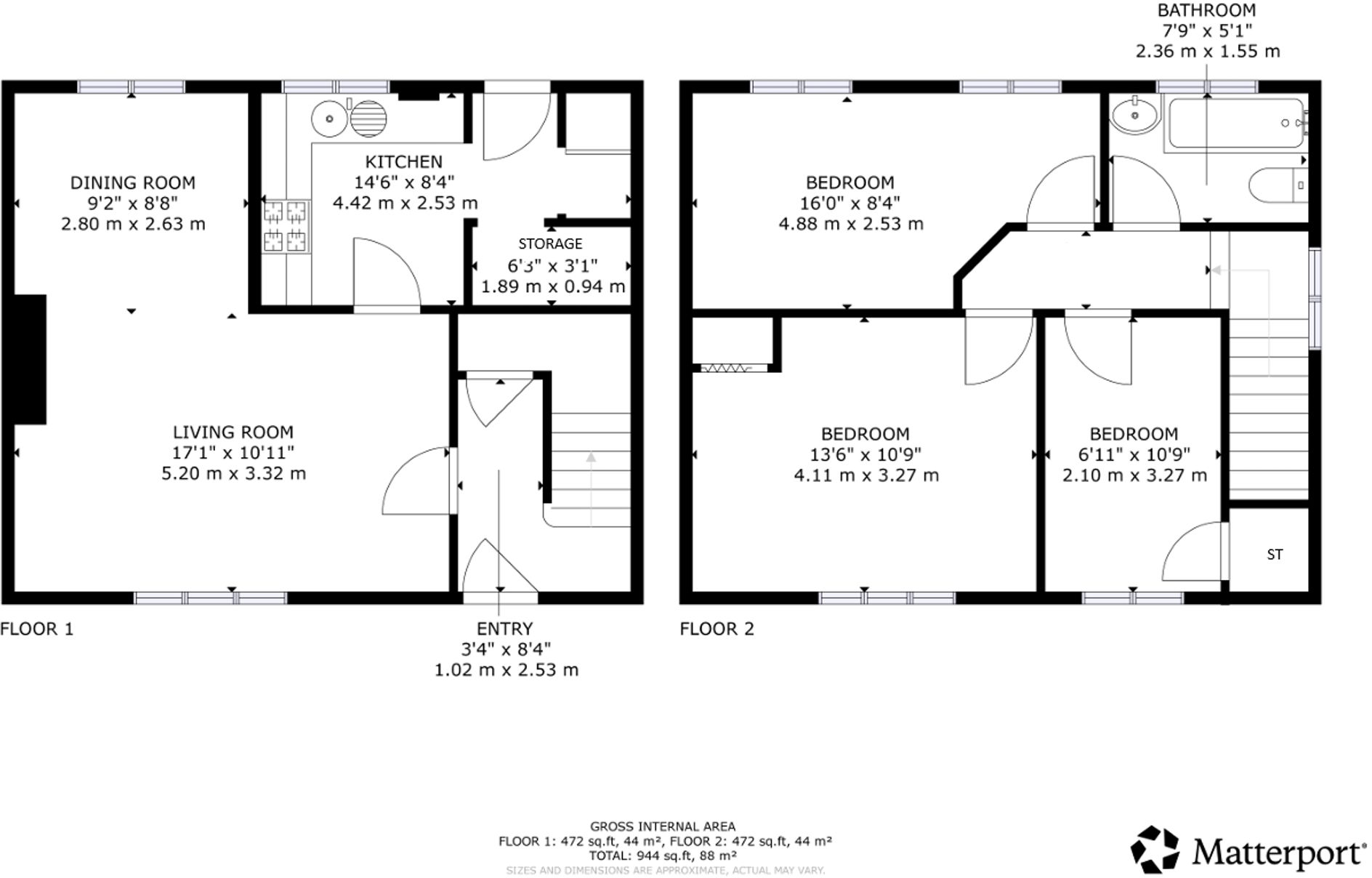 Oliphant Crescent, Busby, G76 floorplan