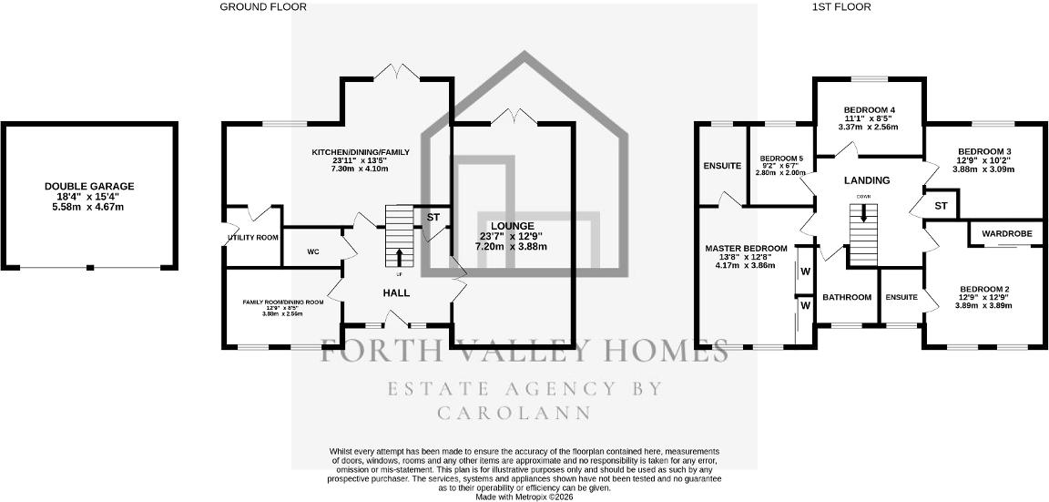 Bramble Avenue, Kinnaird, Larbert, FK5 4ZL floorplan