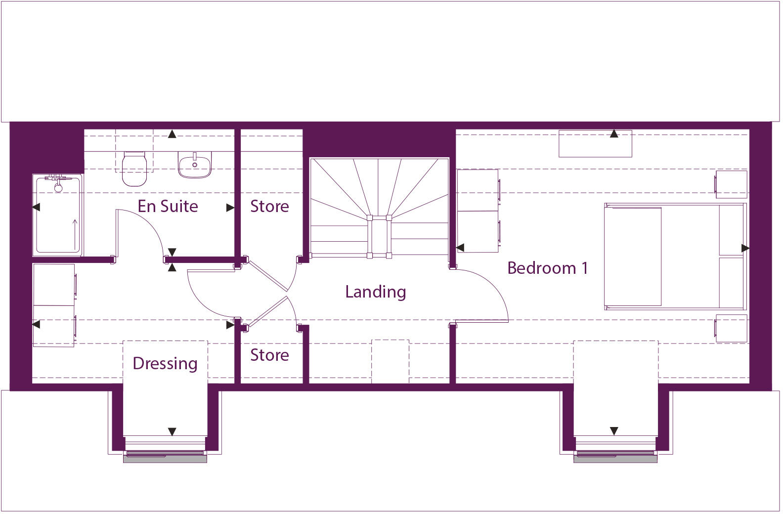 Holland Drive
Medstead
Hampshire
GU34 5TD floorplan