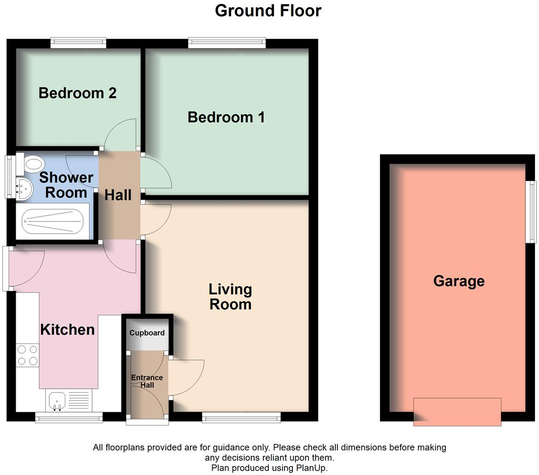 Horseshoe Avenue, Dove Holes, Buxton floorplan
