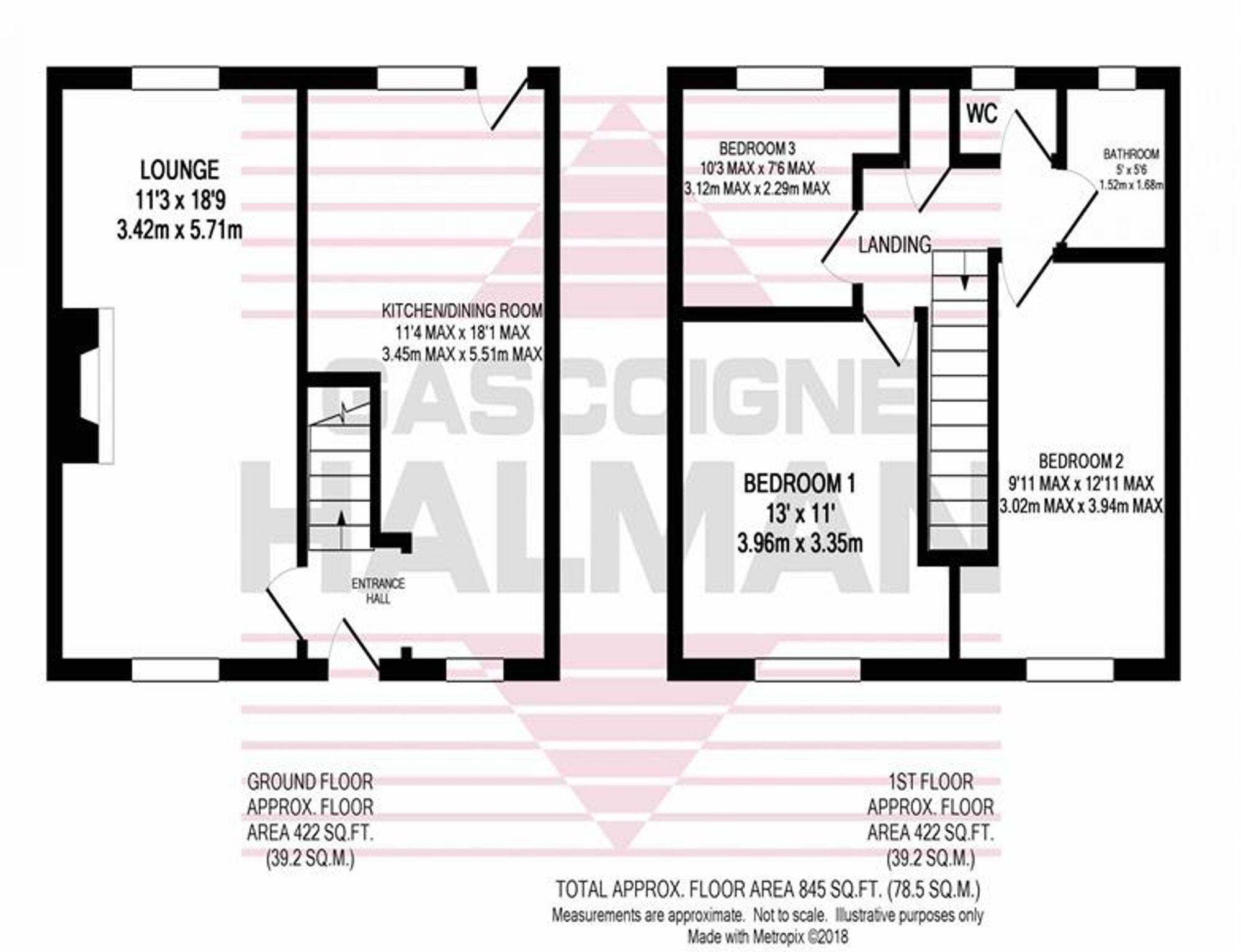 Hedgelands Walk, Sale, M33 floorplan