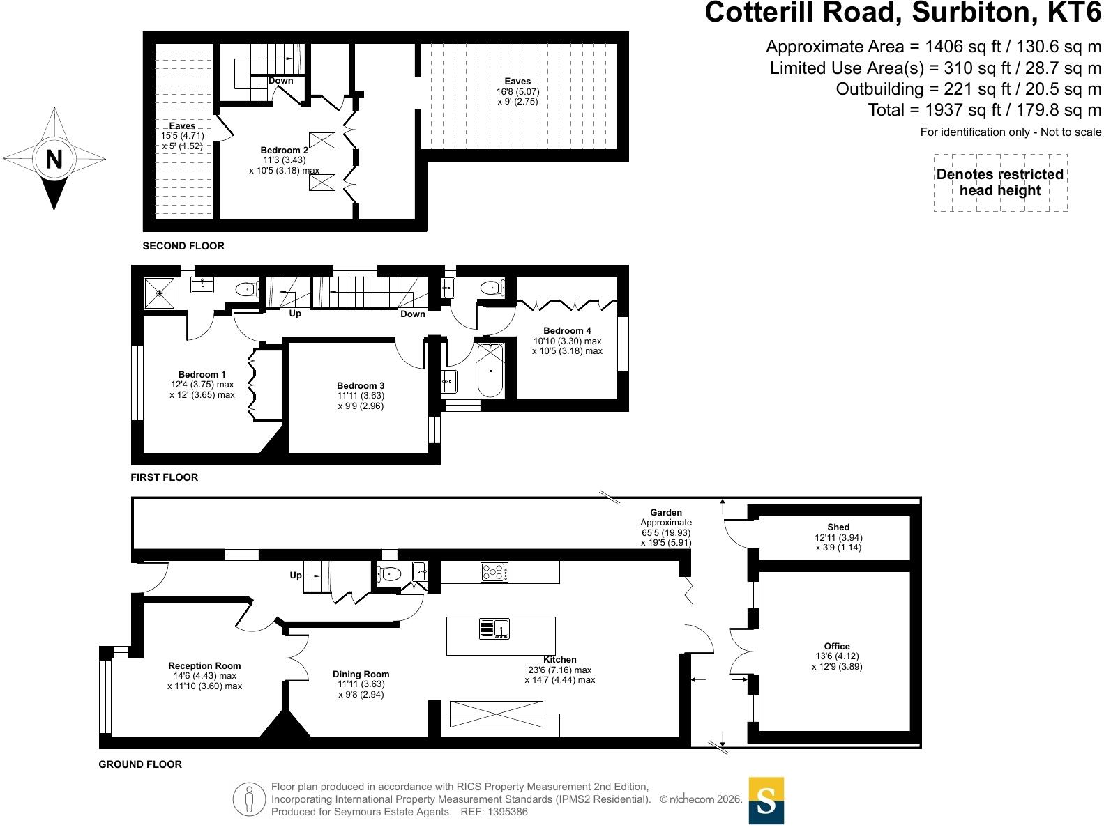Cotterill Road, Surbiton, KT6 floorplan