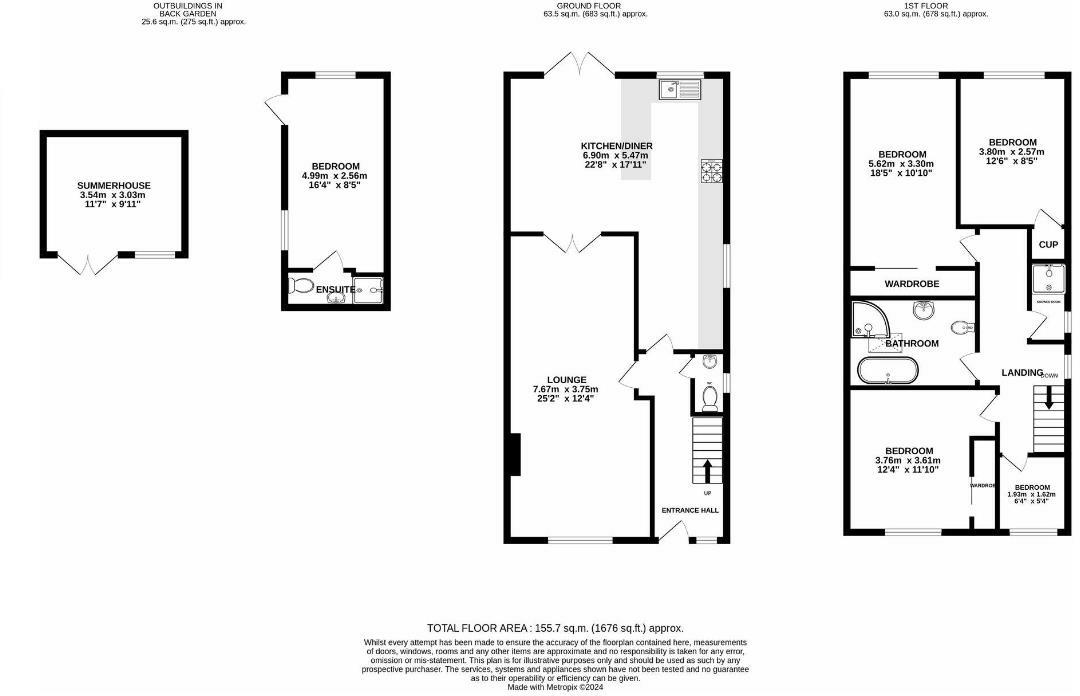 Cornelia Crescent, Poole floorplan