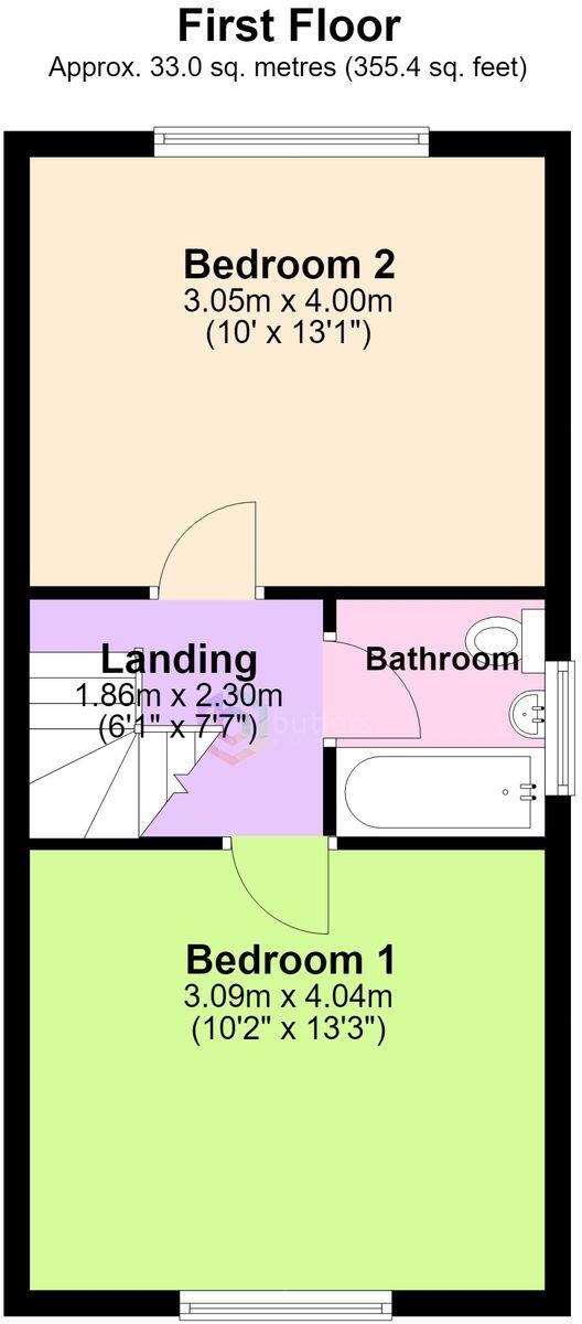 Gleadless Common, Sheffield, S12 floorplan