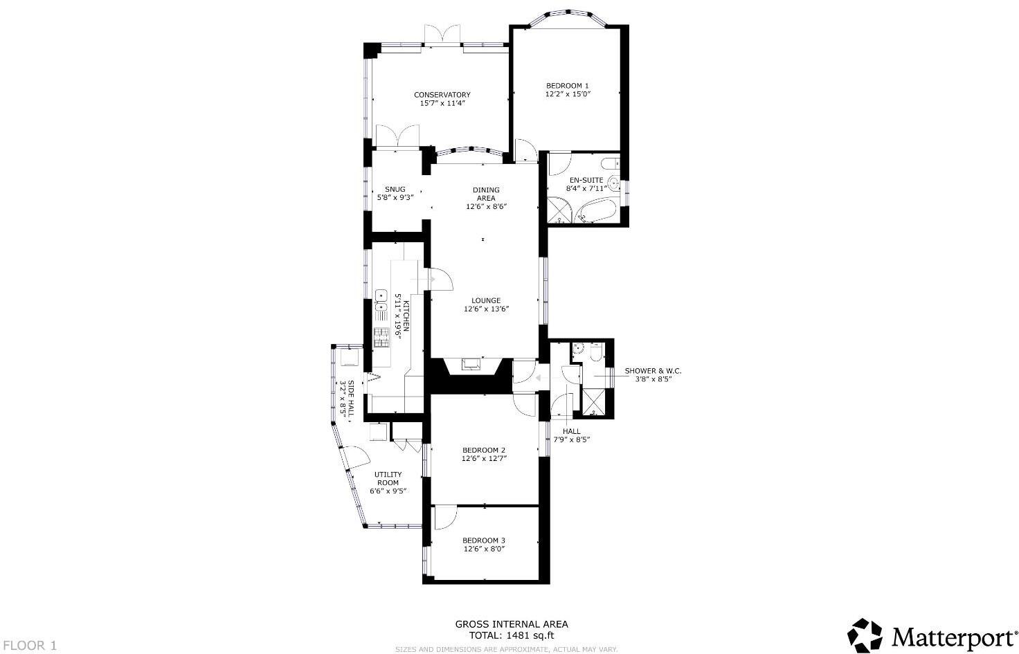 Llanrhydd, Ruthin floorplan