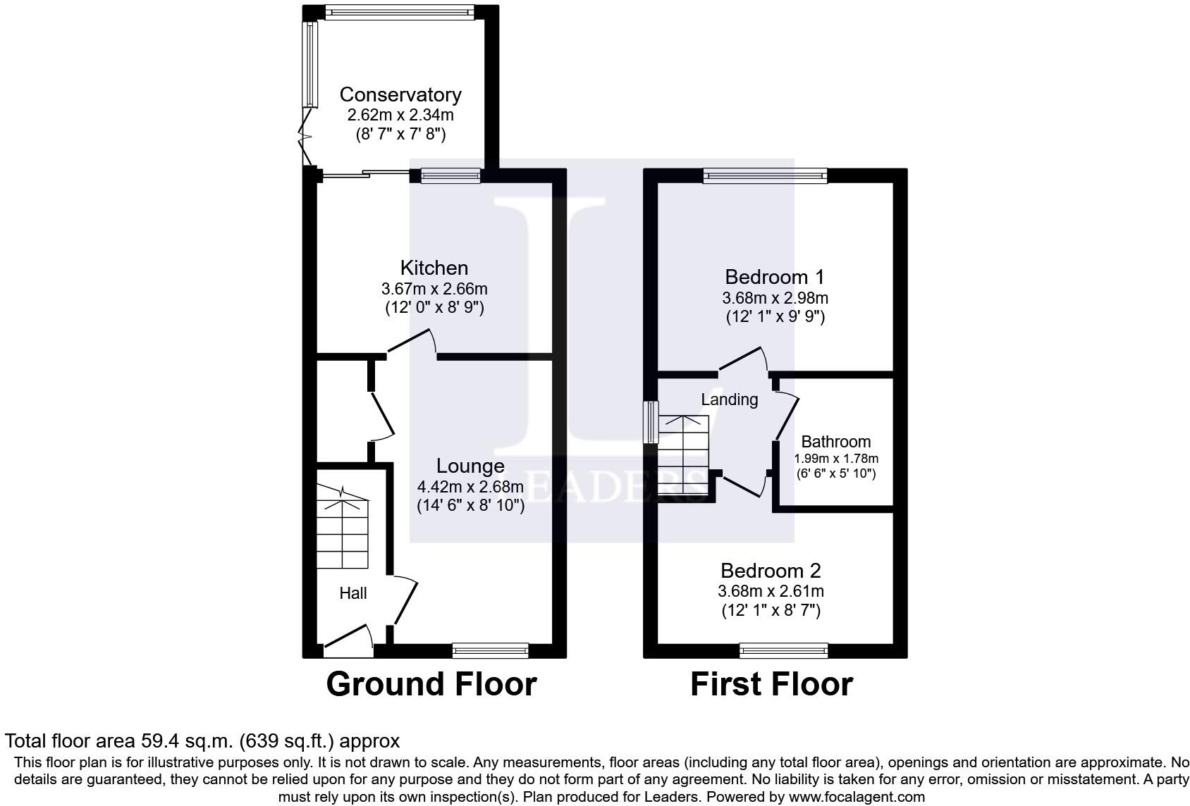 Pendleside Way, Littleover, DE23 floorplan