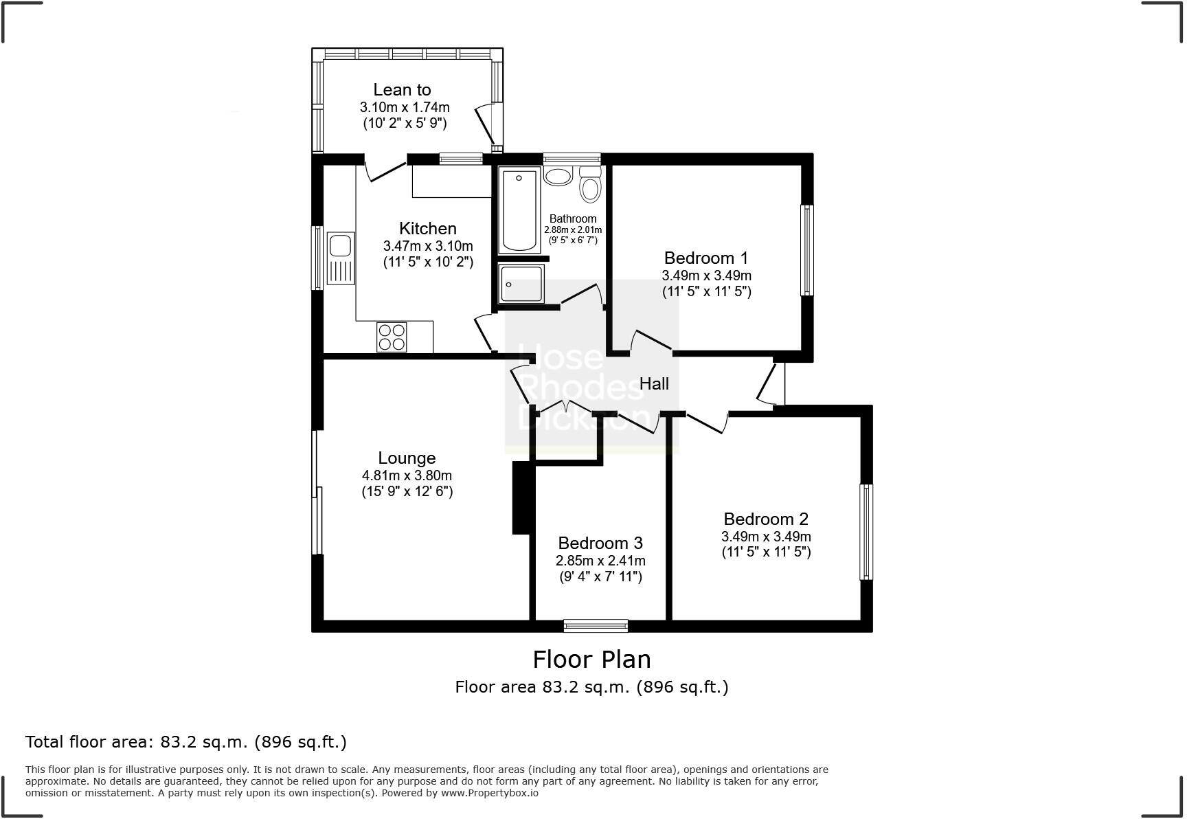Coronation Avenue, Cowes, Isle of Wight floorplan