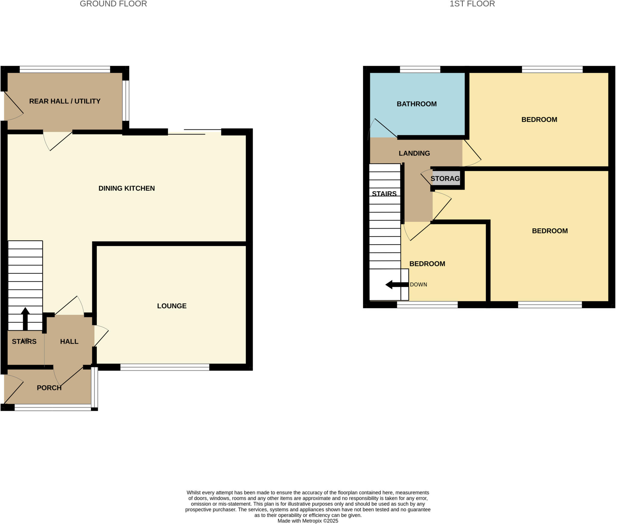 St. Lawrence Road, Ansley, Nuneaton, Warwickshire, CV10 floorplan