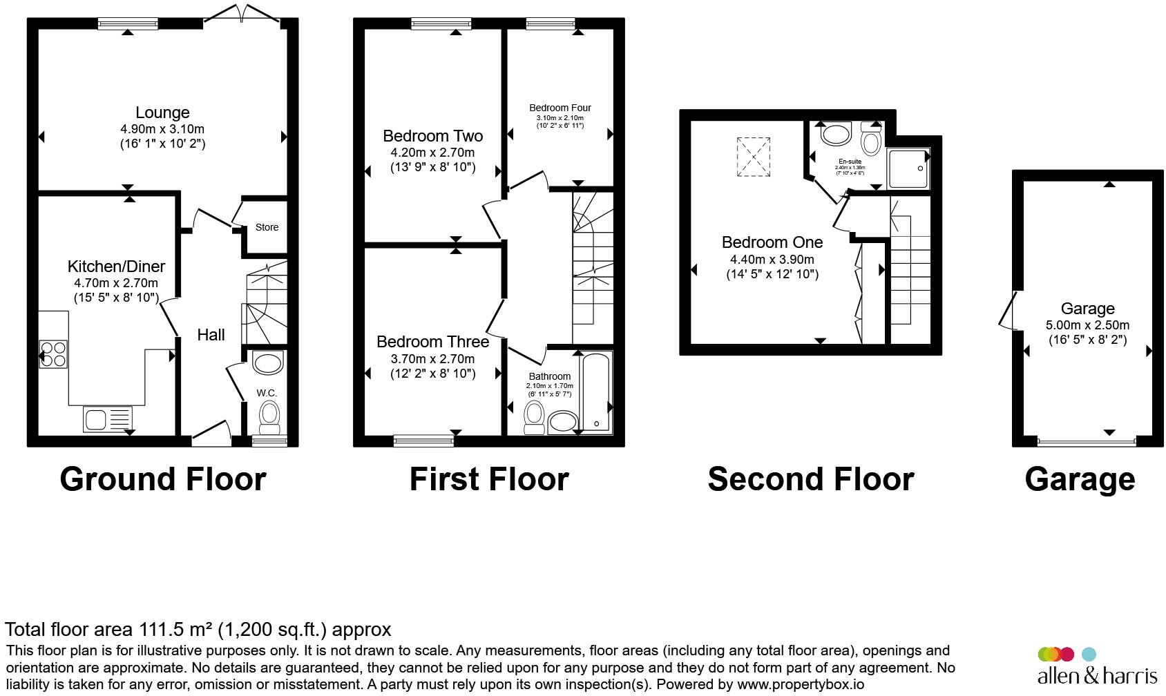 Flint Crescent, Westbury floorplan