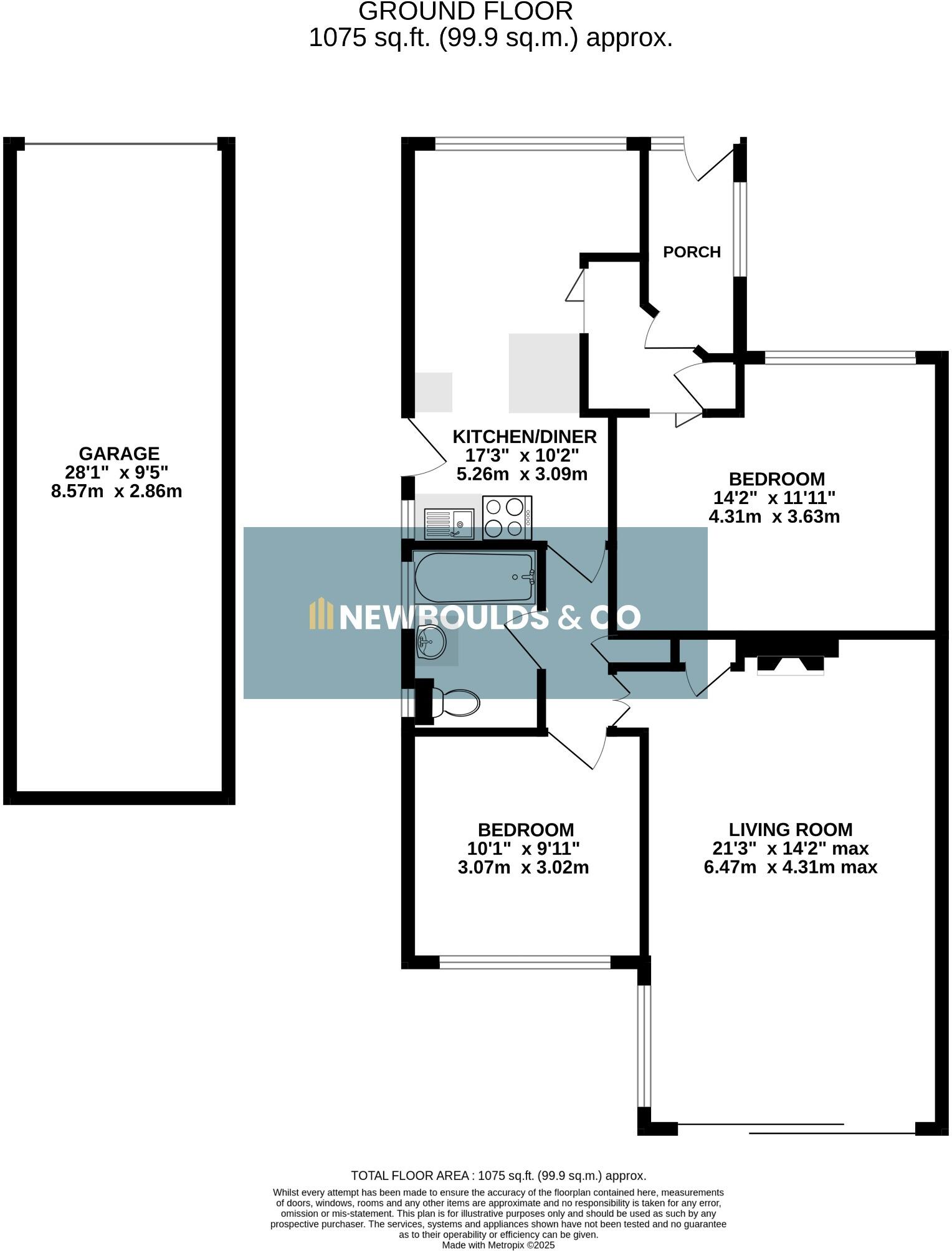 Oak Way, Bedfont, Greater London, TW14 8AT floorplan