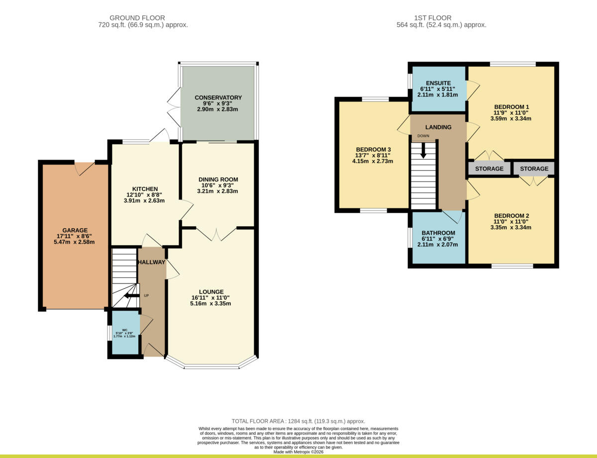 Victory Lane, Ashingdon, SS4 3 floorplan