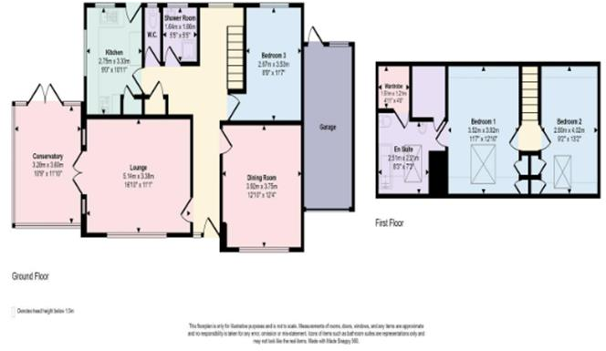 1, Martindale Avenue floorplan