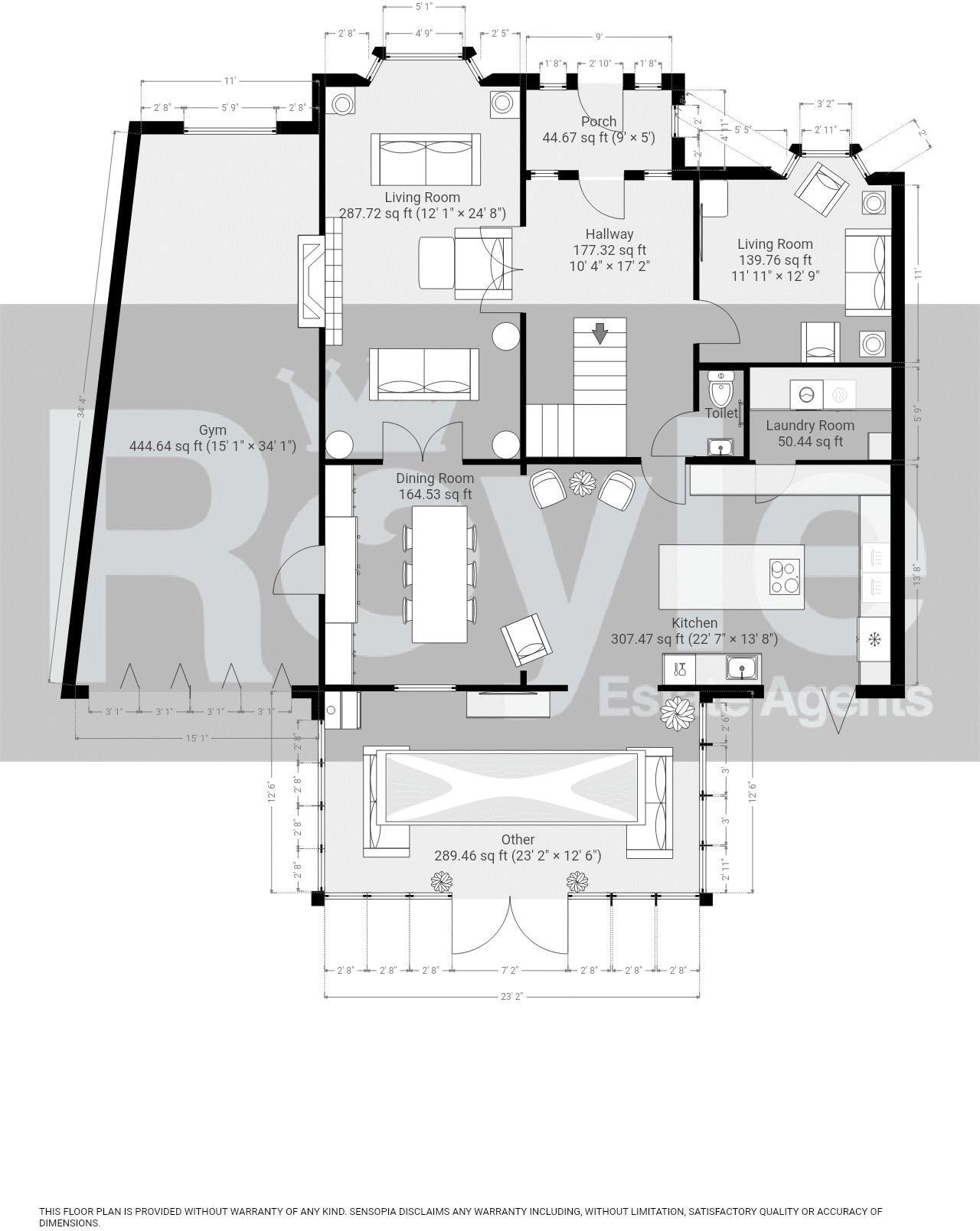 'Treetops' Little Coppins Lane, Poulton-le-Fylde, Lancs FY6 8FL floorplan