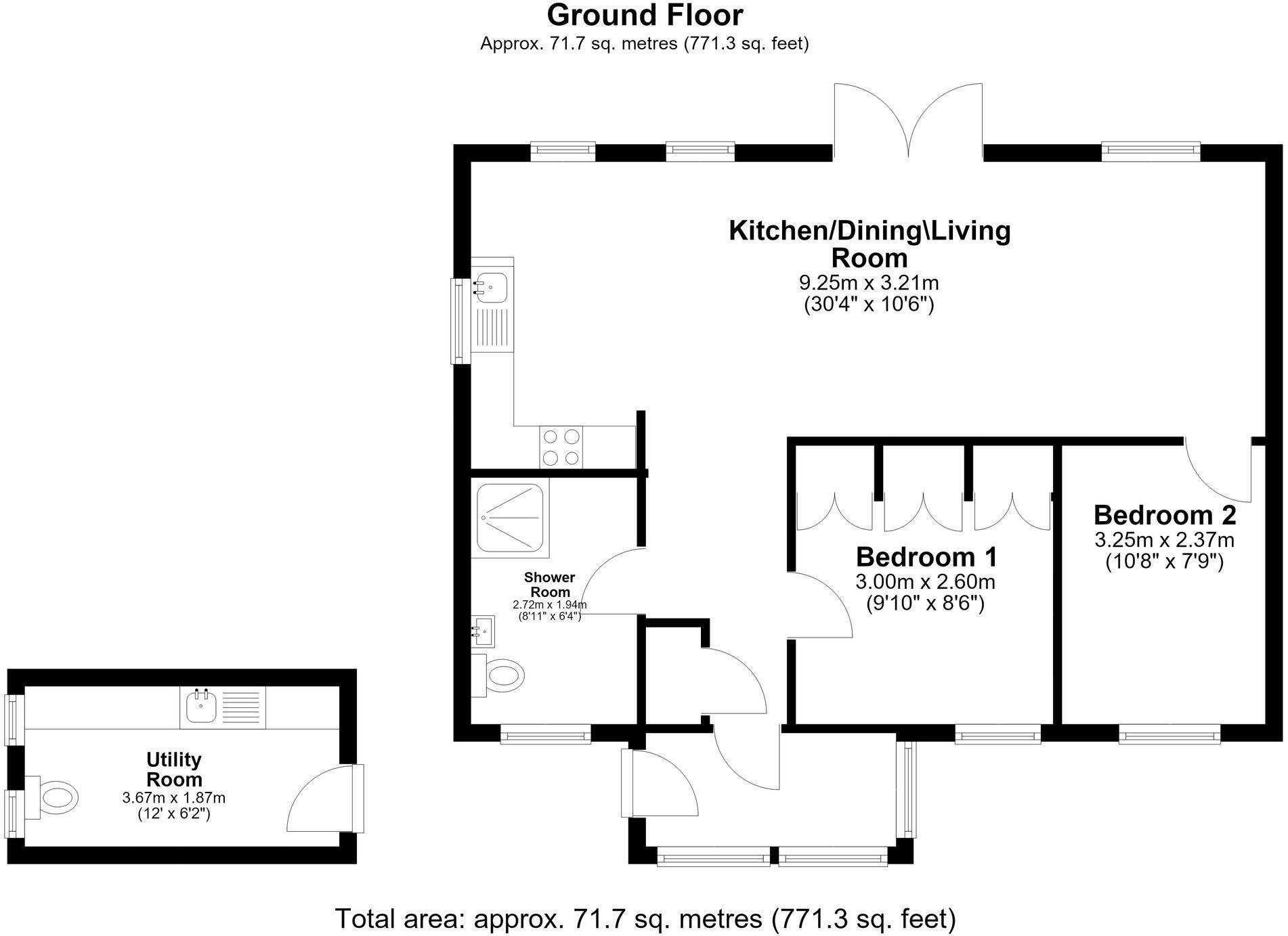 Cambridge Road, Wimpole, SG8 floorplan