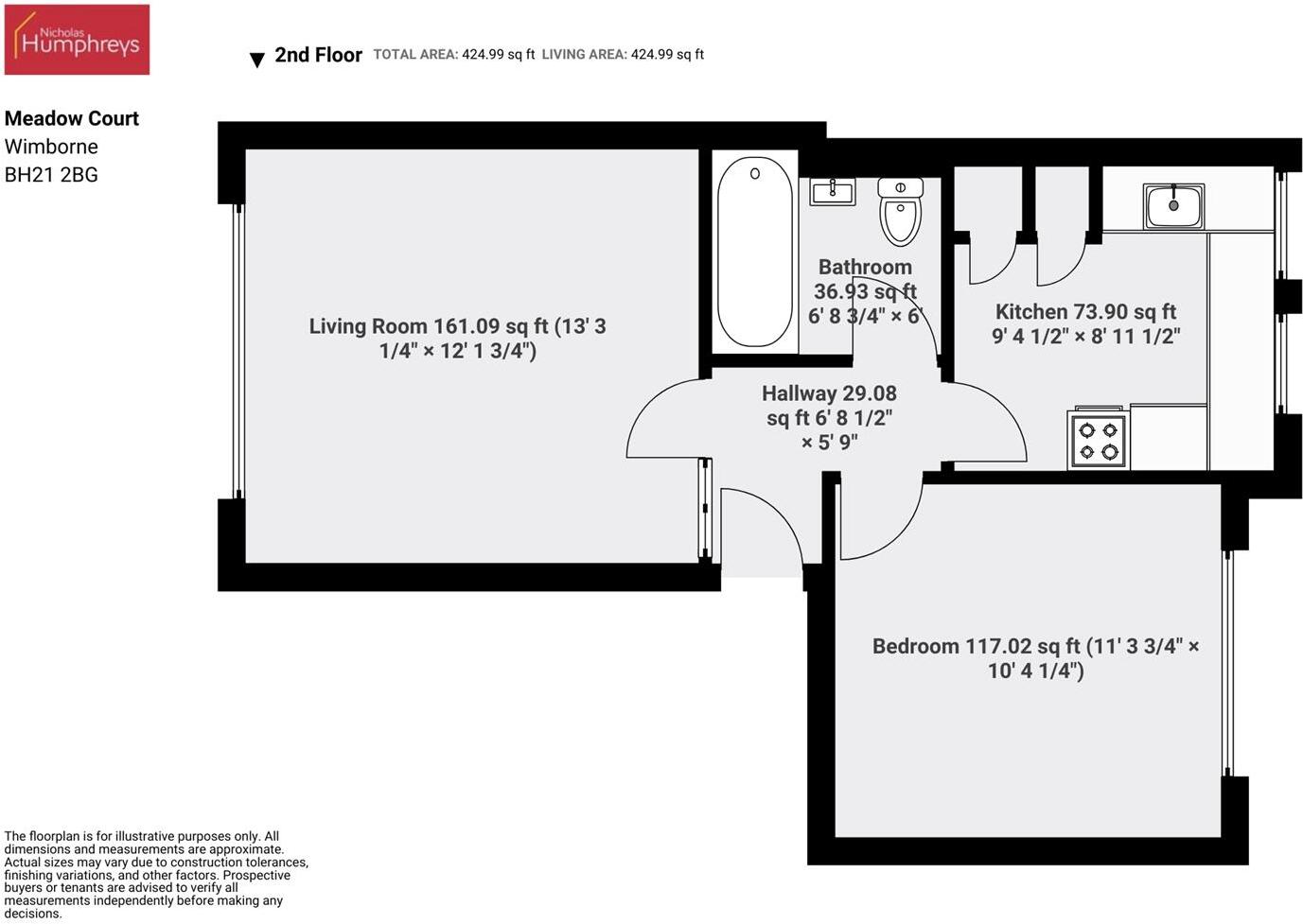 Leigh Road, Wimborne floorplan